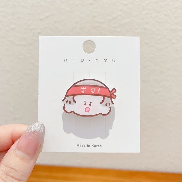 Women's Fashionable Simple And Cute Cartoon Brooch 4 Learn Loudly - Shop at LoveMi