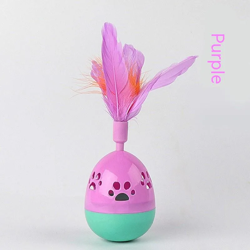 Tumbler Bell Cat Interactive Toys Purple - Shop at LoveMi
