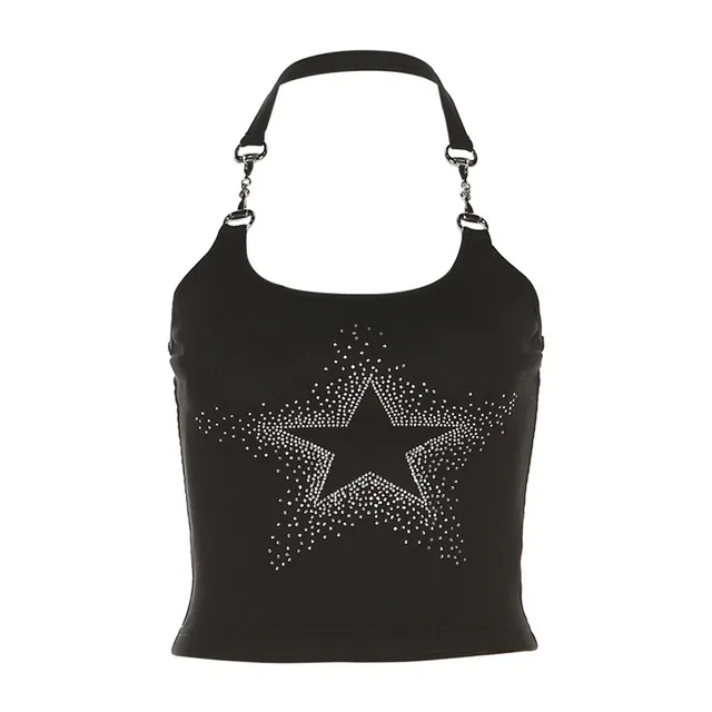 Solid Color Slim fit Halter Sexy Backless Underwaist Women Black - Shop at LoveMi