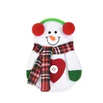 J Cz39 Snowman With Headphones