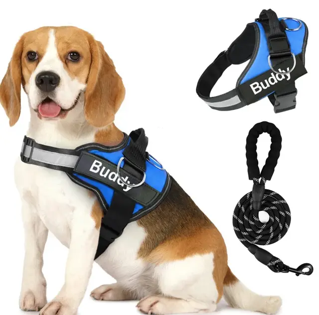 Pet Clothing Dog Couple Chest Strap Rope Blue - Shop at LoveMi