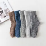 Thick Warm Socks Men's Parallel Line Wool Socks - Average Size