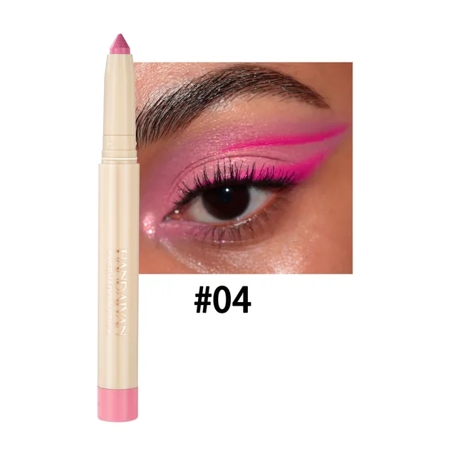 Cosmetic Eyeliner Gel Pen Lying Silkworm Mermaid Eye Shadow Pen Dual use 04Color - Shop at LoveMi