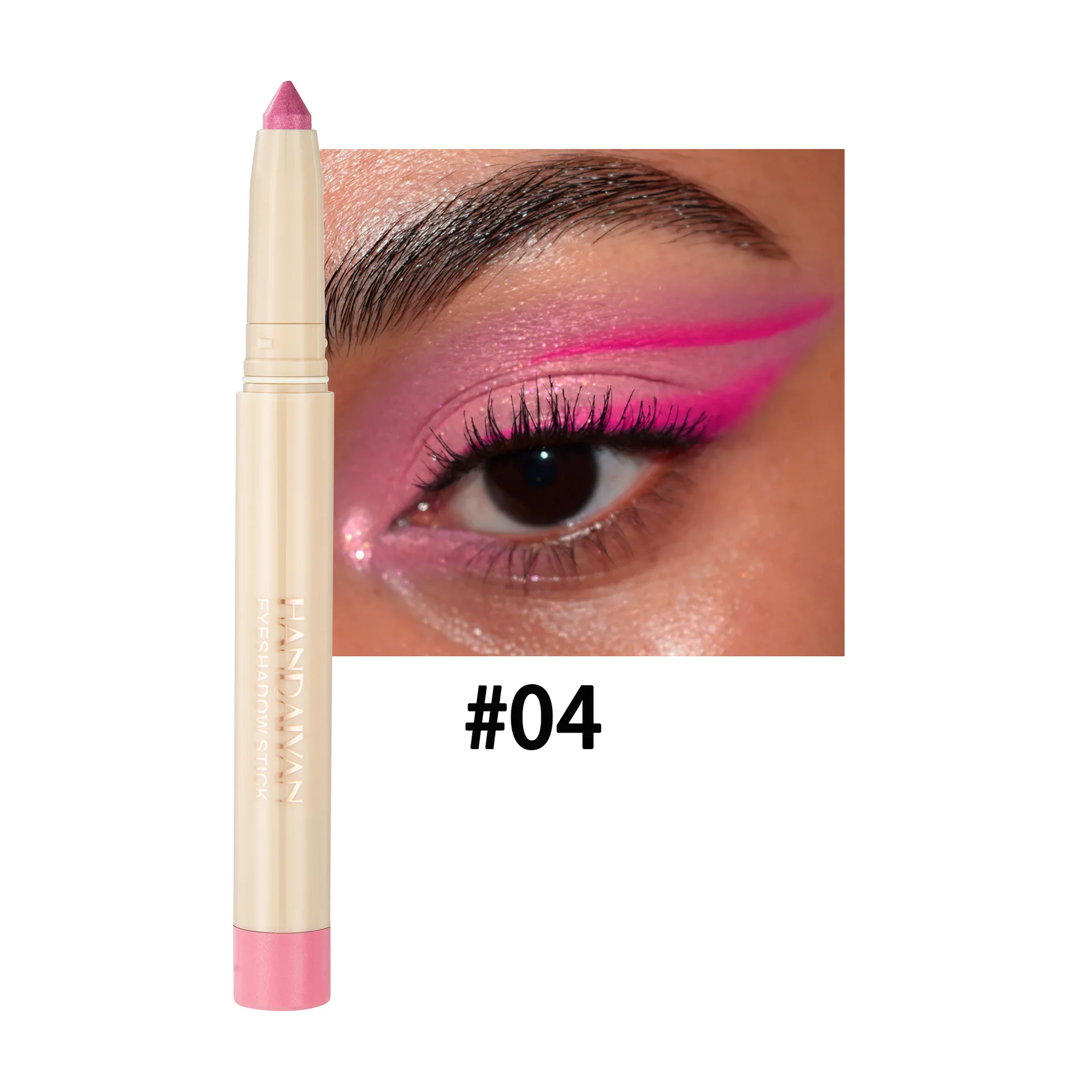 Cosmetic Eyeliner Gel Pen Lying Silkworm Mermaid Eye Shadow Pen Dual-use - 04Color - View 1