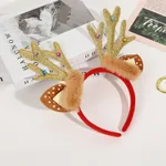 Christmas Festival Headband Accessories Elk Horn - Yellow