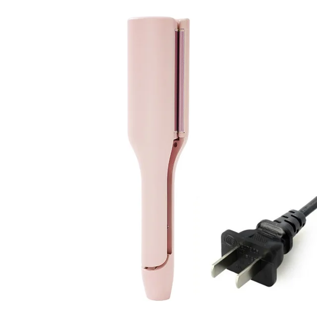 32mm French Egg Roll Hair Curler Water Ripple American Standard Pink - Shop at LoveMi
