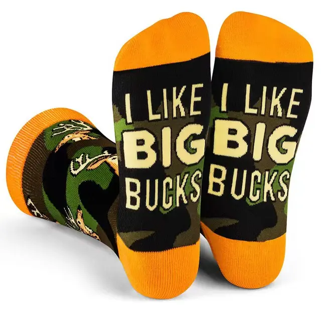 Fashion Sole English Letter Socks A Lot Of Money - Shop at LoveMi