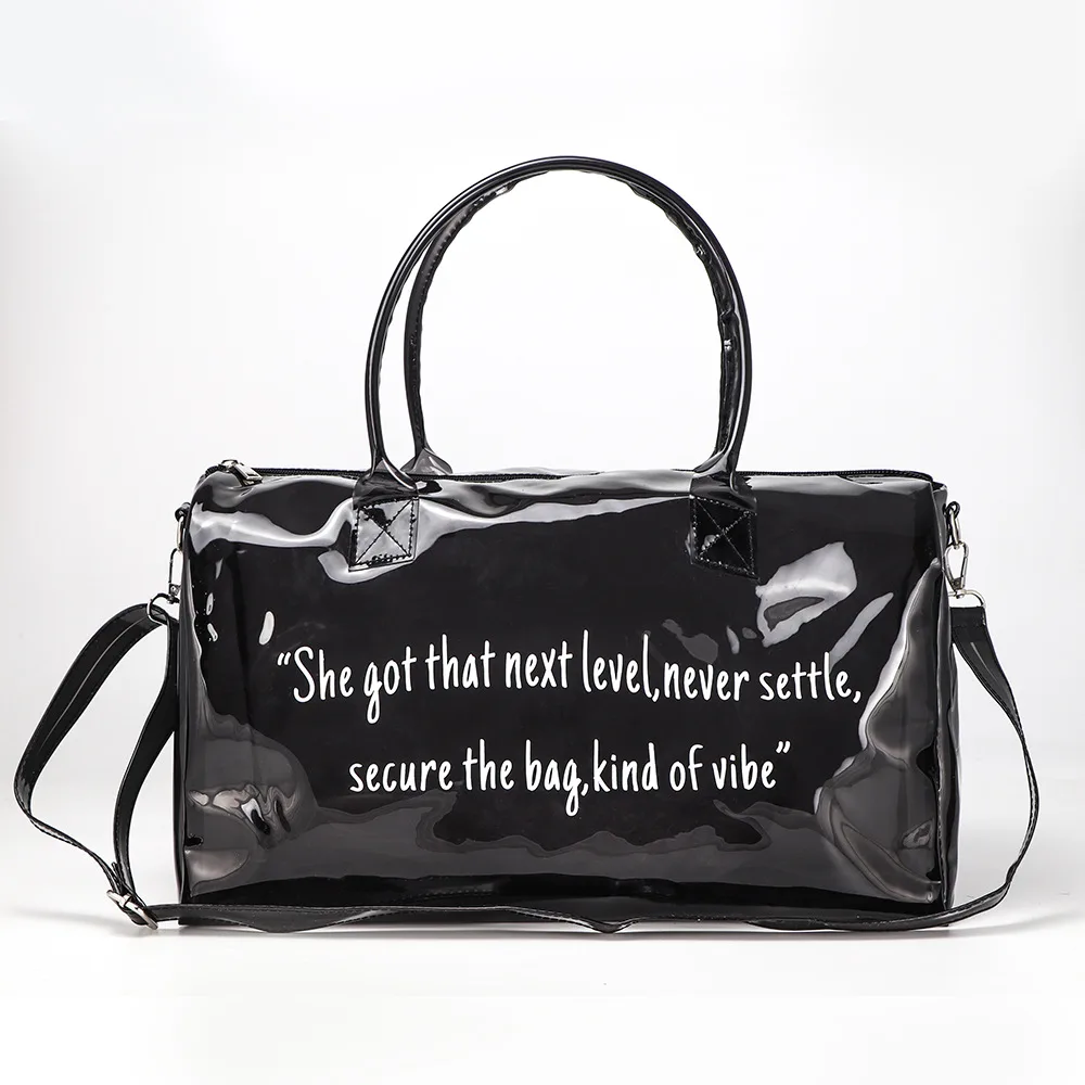 Large Capacity Lightweight Waterproof Storage Hand Bag Black - Shop at LoveMi