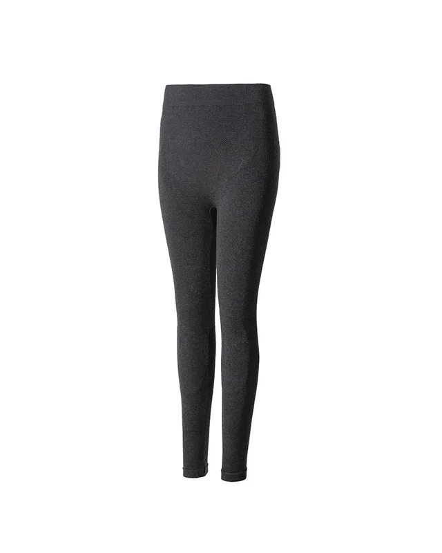 Warm Belly Kneepad High Waist Woollen Trousers Black - Shop at LoveMi