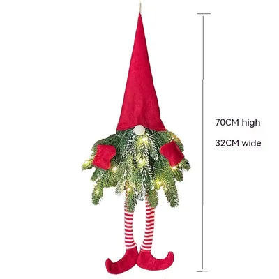 Christmas Decoration Supplies Wall Hanging Decoration Door Pendant Long Legs - Shop at LoveMi