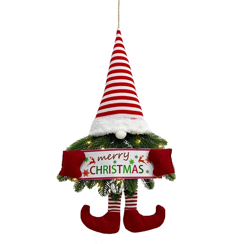 Christmas Decoration Supplies Wall Hanging Decoration Door Pendant Short Leg - Shop at LoveMi