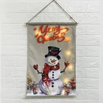 Christmas Decoration Supplies Home Wall Decoration Pendant - Snowman Pendant