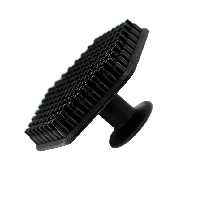 Cross border Silicone Scrubber New Upgrade Gentle Silicone Face Brush Exfoliating Silicone Beard Facial Brush Black - Shop at LoveMi