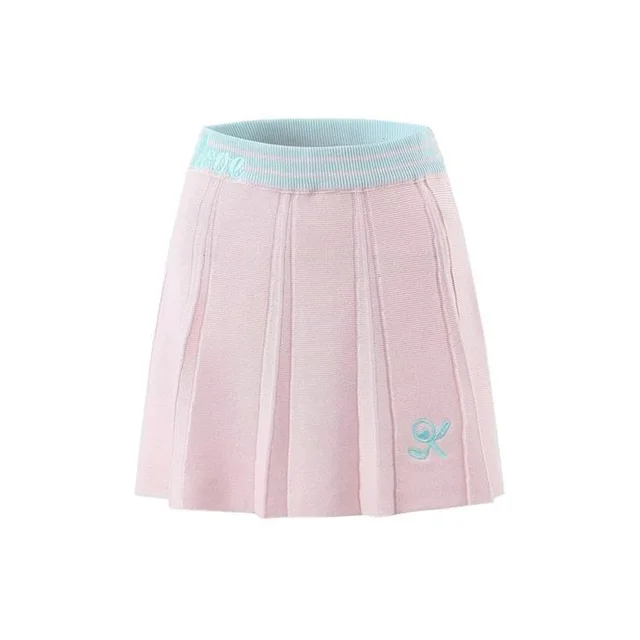 Fall Women's Clothing Pink Sweet Girlish Long Sleeve Gentle Sweater Pink Skirt - Shop at LoveMi