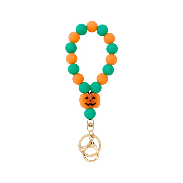 Punk Pumpkin Keychain Key Ring K68468 Green Orange - Shop at LoveMi