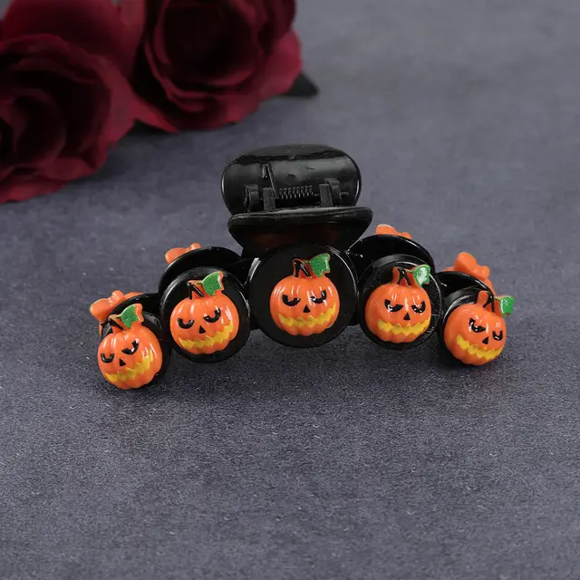 Women's Fantasy Weird Funny Party Cute Hairpin Ghost Pumpkin - Shop at LoveMi