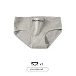 Gray Mid Waist