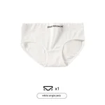 White Mid Waist