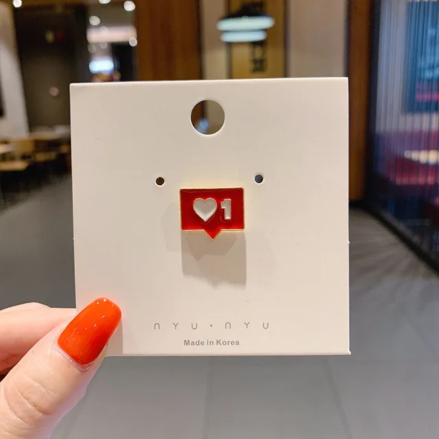 All matching Accessories Cartoon Safety Pin Neckline Decorative Pin Love - Shop at LoveMi