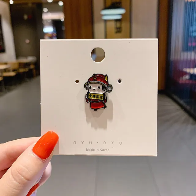 All matching Accessories Cartoon Safety Pin Neckline Decorative Pin Title Of Gold List - Shop at LoveMi