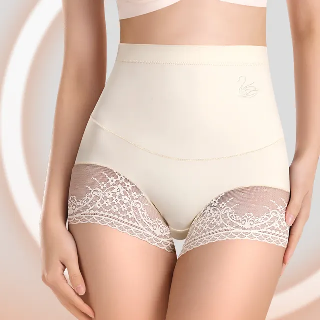 Postpartum Belly Contracting Underwear For Women High Waist Hip Lift Light Skin - Shop at LoveMi