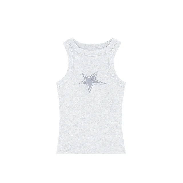 Hand Worn And Washed Old Vests Light Grey - Shop at LoveMi