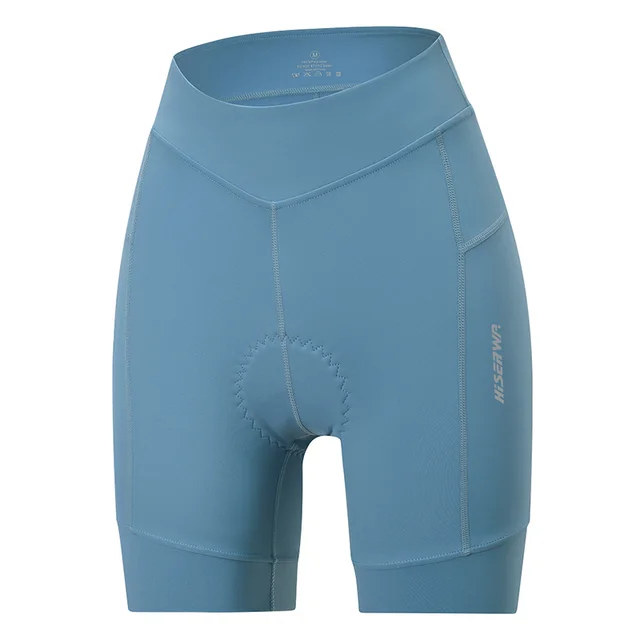 Women's Cycling Shorts Silicone Sponge Cushion Blue - Shop at LoveMi