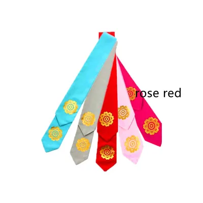 Bronzing Hair Band Traditional Ethnic Clothing Rose Red - Shop at LoveMi