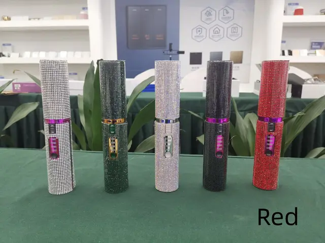 Rechargeable Portable USB Hair Straightener Red - Shop at LoveMi