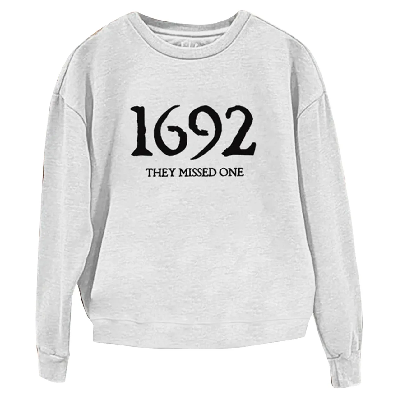 New Sublimation Women's Multi-color Pullover Sweater - White
