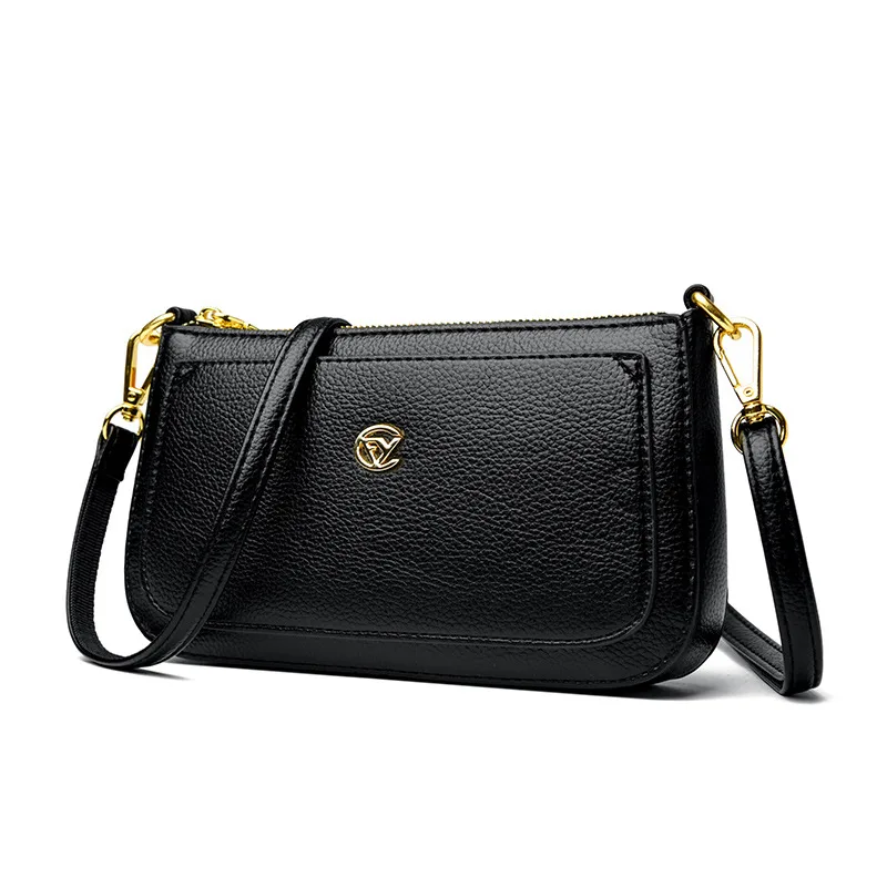 Women's Storage Shoulder Messenger Bag Casual Black - Shop at LoveMi