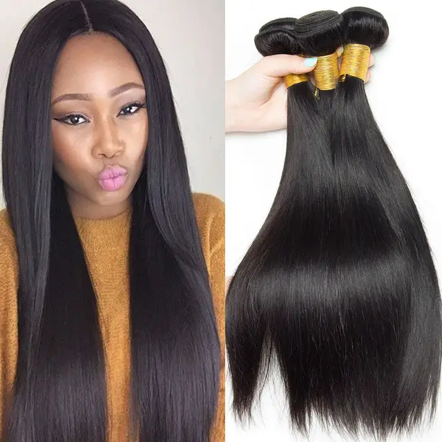 Straight Real Human Hair Extension 30Inch - Shop at LoveMi