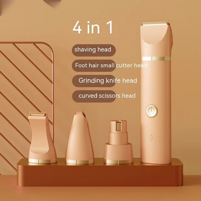 Pet Shaver Cat Hair Removal Pet Products Four In One Orange Powder - Shop at LoveMi