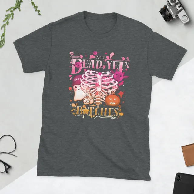 European And American Digital Printing Casual Round Neck Short Sleeves T shirt Dark Grey - Shop at LoveMi
