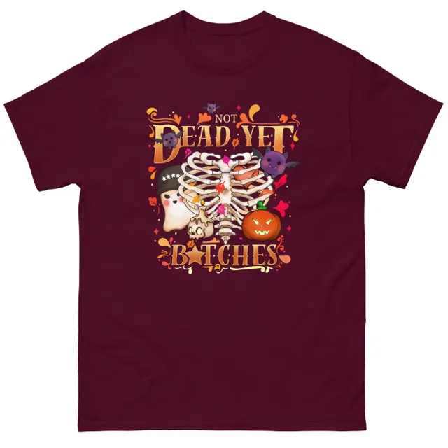 European And American Digital Printing Casual Round Neck Short Sleeves T shirt Wine Red - Shop at LoveMi