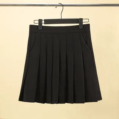 Casual Women's Clothing Slimming High Elastic Waist Anti exposure Short Culottes Black - Shop at LoveMi