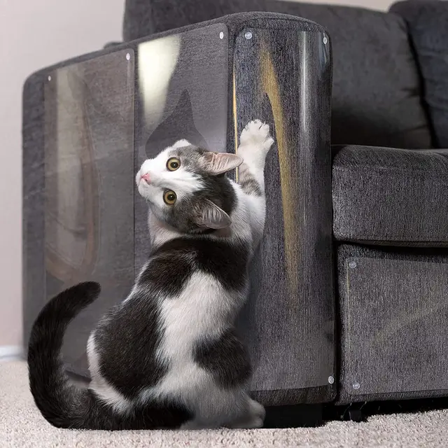 Single sided Anti scratching Tape Cat Protection Sofa Furniture Tape Piece 30X43Cm 2Pcs - Shop at LoveMi