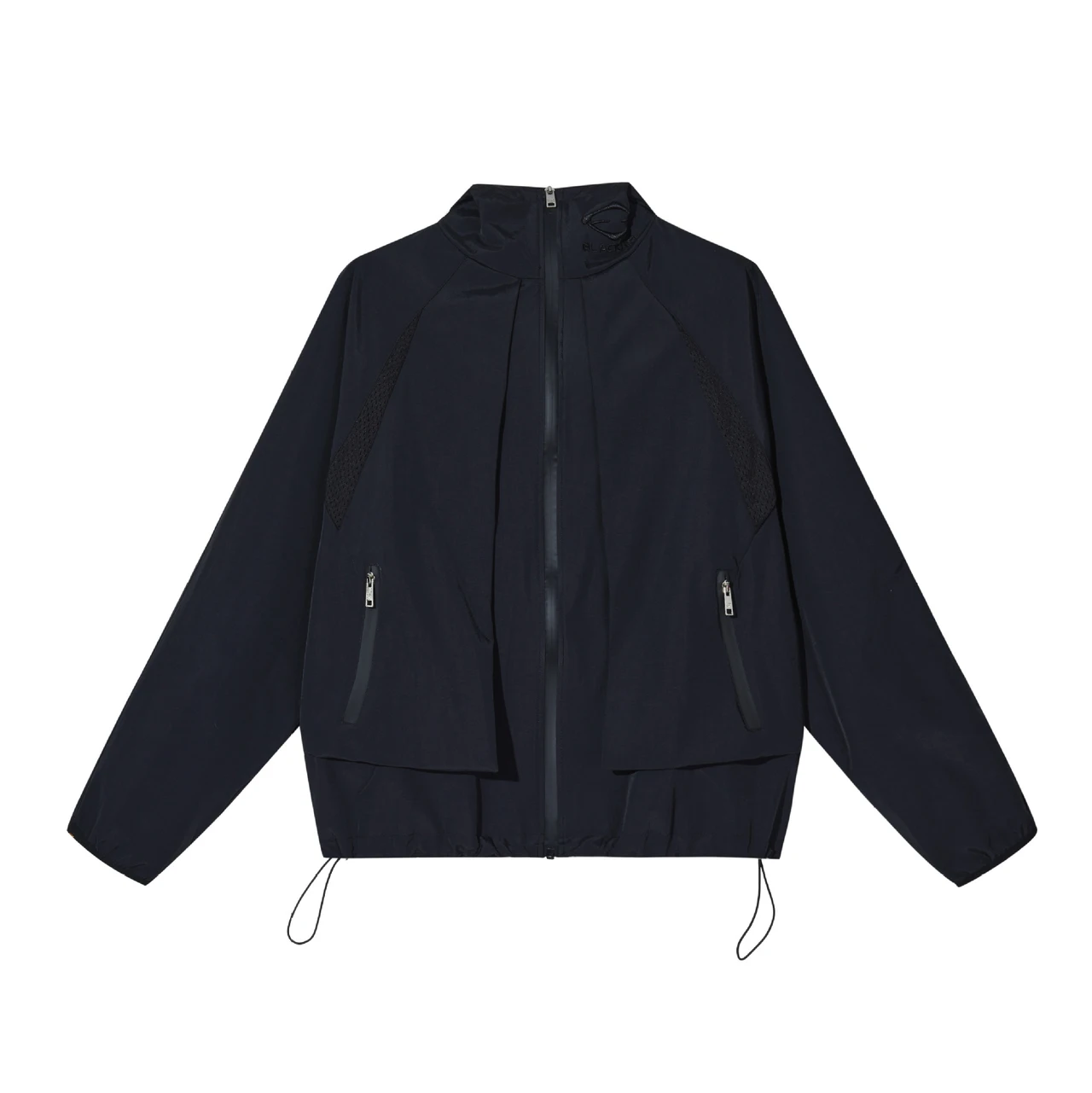 Men's Sports Windproof And Waterproof Hooded Jacket - Black