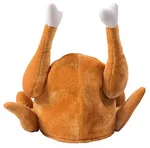 Carnival chicken leg cap - Orange