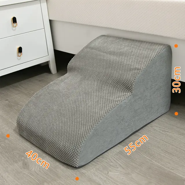 Ladder Bedside Small Dog Cat Ladder Gray - Shop at LoveMi