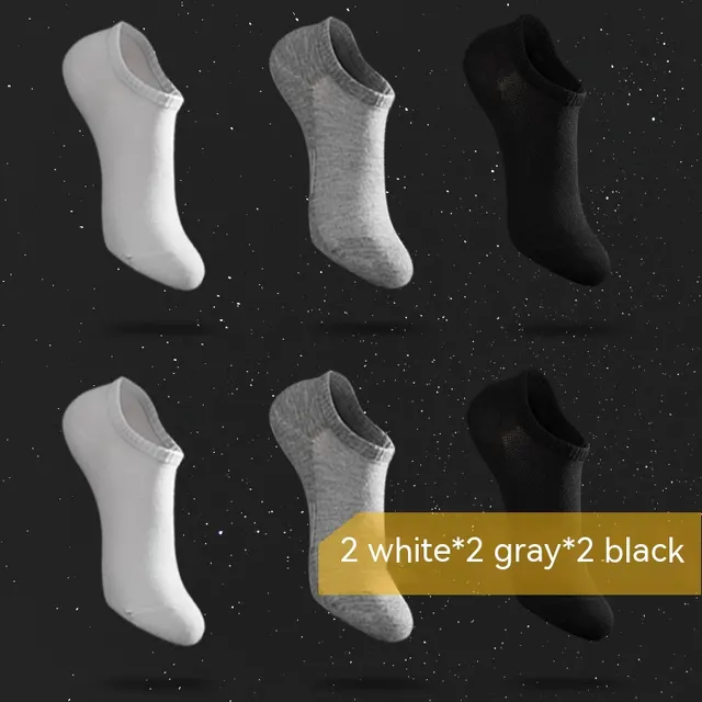 Thin Antibacterial Candy colored Low Cut Short Tube Women's Socks Gift Box 4 - Shop at LoveMi