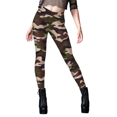 Women's Fashion Camouflage Digital Printing Sweatpants B416 1109 Xl - Shop at LoveMi