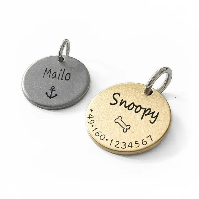 Pet Loss Prevention Tag For Going Out Steel - Shop at LoveMi