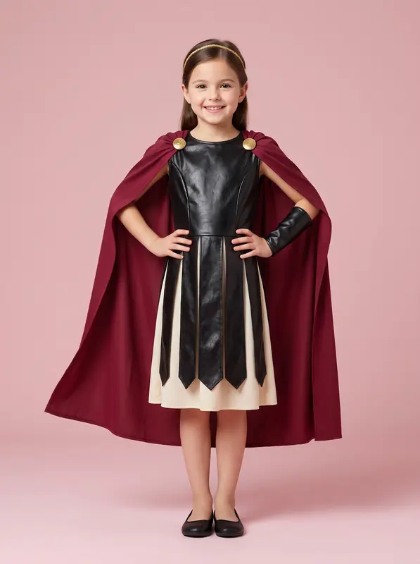 Halloween Costume Roman Gladiator Cosplay Performance Wear 82312 Girls Girls Gladiator - Shop at LoveMi