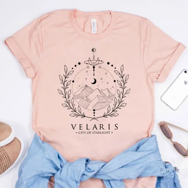 Women's Cotton T shirt Evening Short Sleeve Pink - Shop at LoveMi