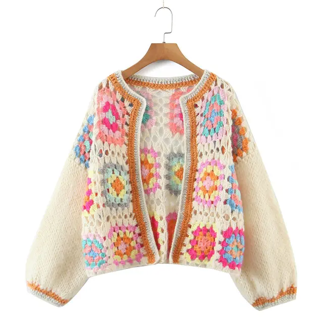 European And American Summer Wind Women's Sweater Beige - Shop at LoveMi