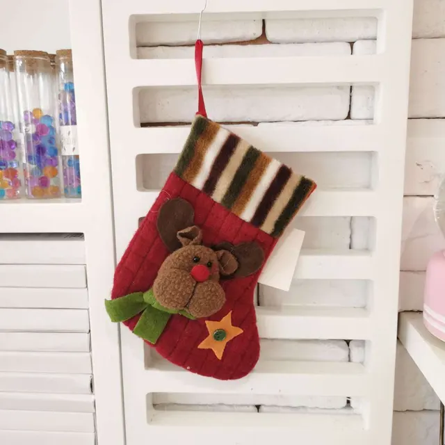 Fashion Personalized Christmas Socks Gift Bag 36225 Elk - Shop at LoveMi