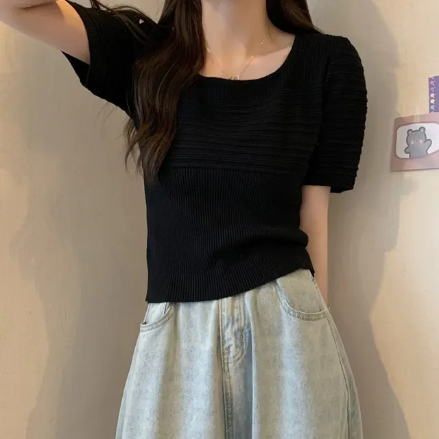 All match Retro Short Sleeve T shirt Black - Shop at LoveMi