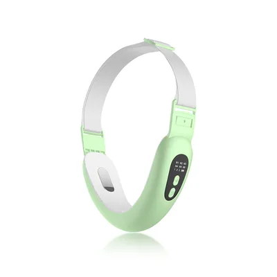 Face Slimming Beauty Instrument Household Double High Frequency Micro Vibration Green - Shop at LoveMi