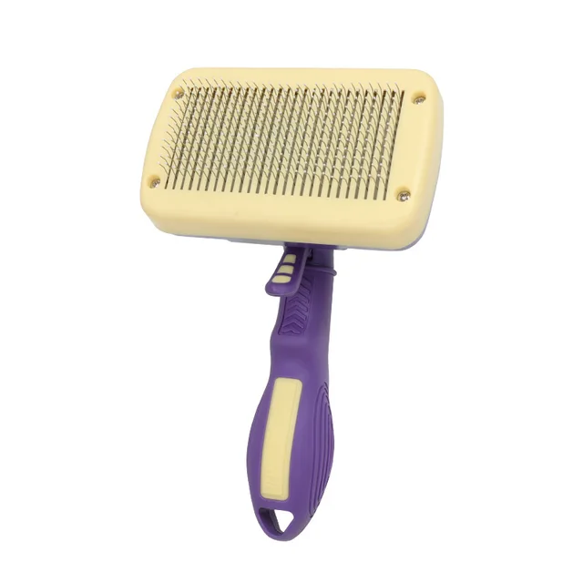 Household Cat Automatic Hair Comb Purple - Shop at LoveMi